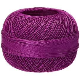Handy Hands Lizbeth Premium Cotton Thread, Size 40, Violet/Pink Dark