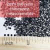 MajorCrafts 4000pcs 2mm ss6 Jelly AB Flat Back Round 14