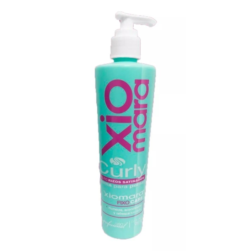 Xiomara Crema Curly Para Chinos Rizos Satinados 250g