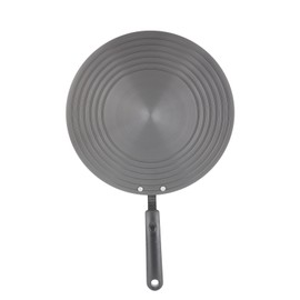 Cooking Heat Conduction Plate with Handle 6mm Aluminum Alloy Heat Diffuser Plate for Defrosting Food 24cm / 9.4in