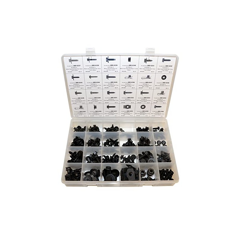 Dynamic DY-7400 Master Body Bolt Assortment Kit, 1 Pack