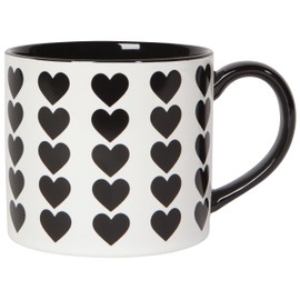 Now Designs Jubilee Heart Stoneware Mug In A Box, 14 oz