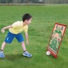 Baseball Bean Bag Toss Game - Wood Game Board with
