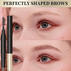 Lápiz De Cejas Y Pincel Potenciador En Barra Para Fácil Aplicación Define Las Cejas Naturales Sin Esfuerzo Realzador De Cejas Resistente Agua