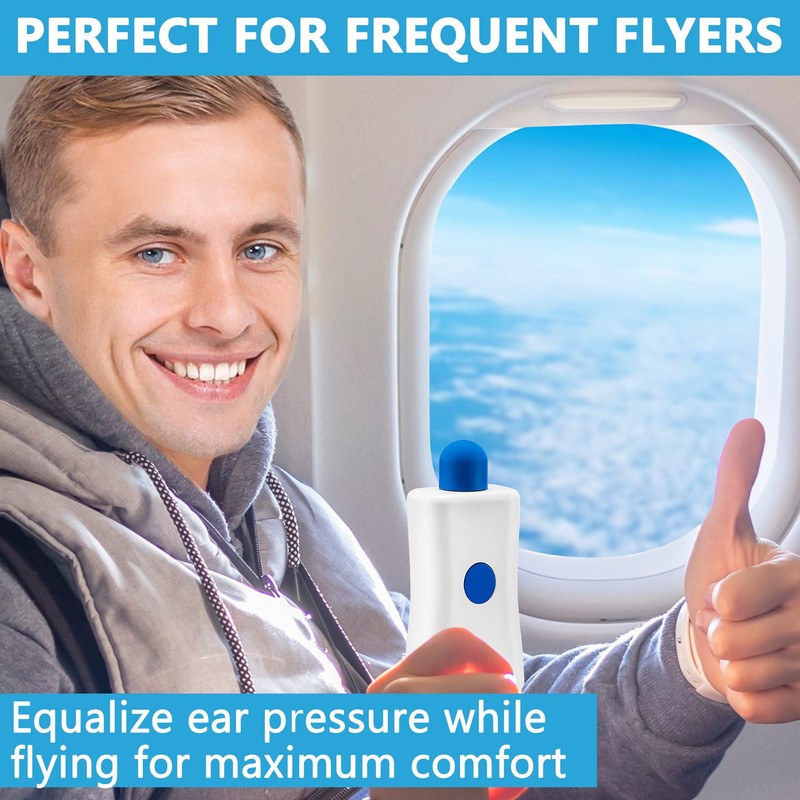 Tilcare Ear Pressure Reducer - Ear Popping for Flying, Swimming,