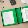 Staples 3-inch 3-Ring Better Binder, Green, 2/Pack (ST55894-CCVS)