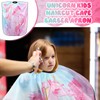 Ramede 2 Pcs Unicorn Barber Cape Professional Salon Hair Cutting