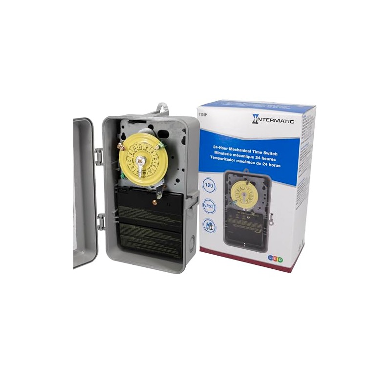 Intermatic T101P 1 Pole 24-Hour Timer