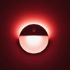 YUNLEX 2 Pack Red Night Light, Battery Operated Night Light,