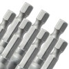 Litoexpe 10 Pcs 7/16 Inch Hex Magnetic Power Hex Nut