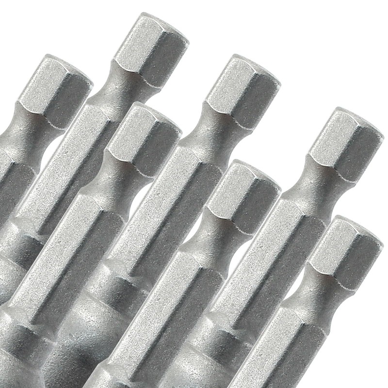 Litoexpe 10 Pcs 7/16 Inch Hex Magnetic Power Hex Nut