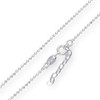 fish Boys Girls 925 Sterling Silver Cross Pendant Necklace Gold