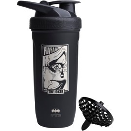 Smartshake Reforce Stainless Steel, 900 ml, DC The Joker Wanted, Edelstahl, Stahl-Shaker