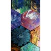 Original art Tile painting ultra contemp Techniques - Pick 1