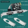 LinksTek 2-Port PCI Express RS-232 DB9 Serial Port Card for