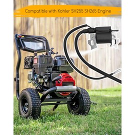 Ignition Coil Fit for Kohler SH255 SH265 Engine Replace 1858401-S 18-584-01-S 18 584 01-S 1858401S 18-584-01S 18 584 01S