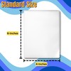 Iconikal 24-Photo Clear Cover Photo Albums, 4x6-Inch, 5-Pack to Store