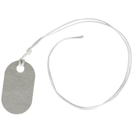 145P Tags 145PTAGS-TG-25LC11 TG-25LC11 Telecom (Pack of 25), 1" x 1-3/4" x 0.06", Grey, 25 Piece