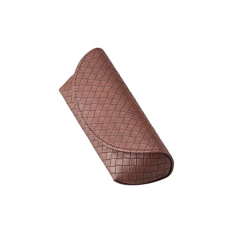Leather Weave Wind Men Men's Glasses Case