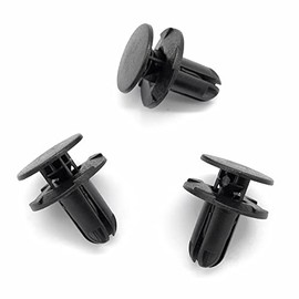 VVO Fasteners Black Plastic Clips Air Intake Clips Compatible with Some Kia Sportage Picanto Stonic Sorento Soul (Pack of 10 Clips)
