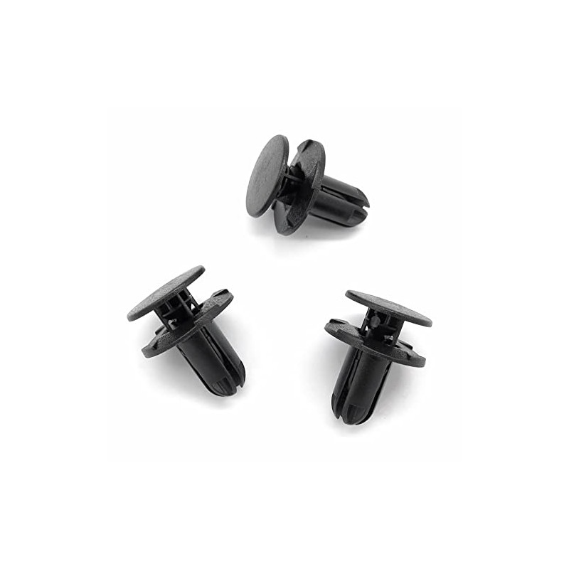 VVO Fasteners Black Plastic Clips Air Intake Clips Compatible with