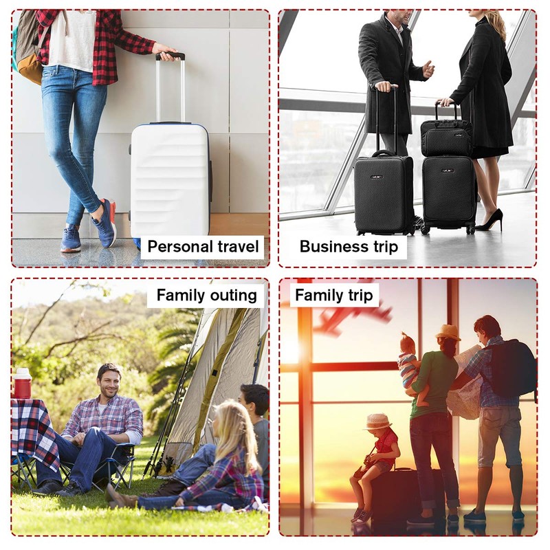 Packing Cubes for Suitcase 10 Sizes Suitcase Organizer Bags 10