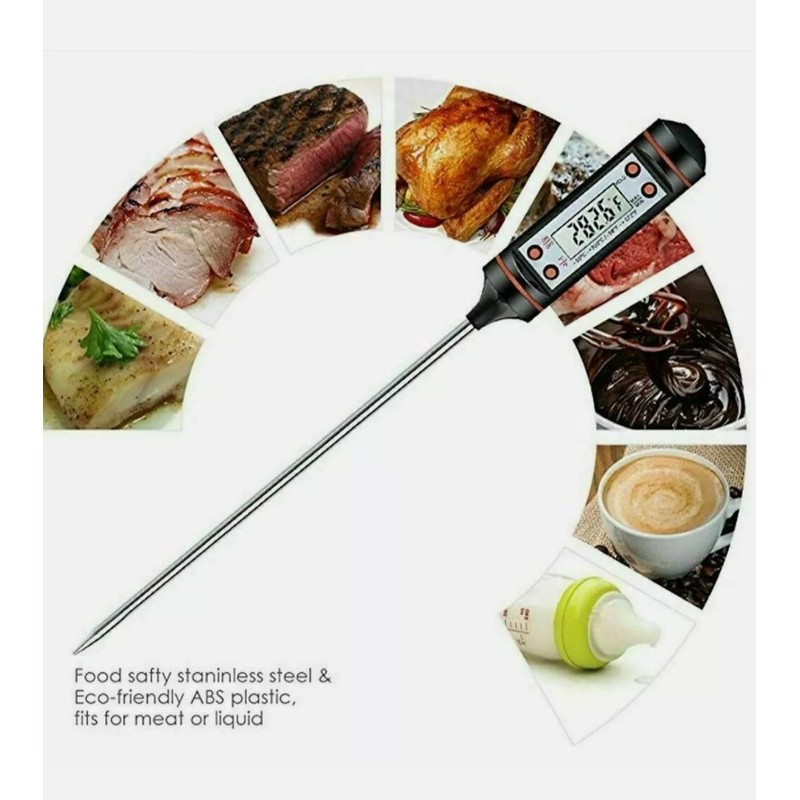 U-Cook Cooking Thermometer, Kitchen Cooking, Digital Multi-Functional Thermometer with Instant
