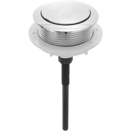 Gadpiparty 1 Pc Tanque de Agua de un Solo Bot?n Reemplazo Botones Descarga Inodoro Bot?n Descarga la Cisterna del a Redondo