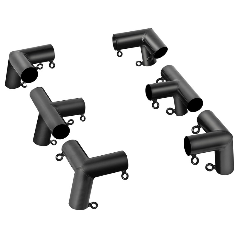 Aoneky 2'' Corner Flat Roof Canopy Fitting Couplers Kit -