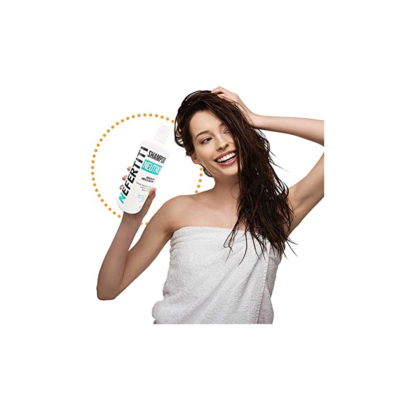 Pack 2 Shampoo Neutro Nefertiti 1L | Limpieza Profunda y