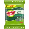 Scotch Bright Silver Spark Scrub Pad - 7cmX7.5cm (Pack of