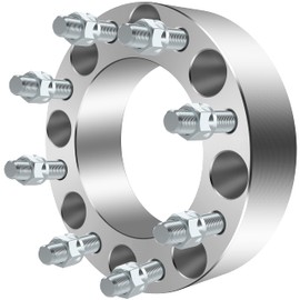 GDSMOTU 8x170 Wheel Spacers for Ford for F250/F350/Excursion/F250 Super Duty/F350 Super Duty, 4Pcs 2 inch Wheel Adapters & Spacers with 14X1.5 Studs 125mm Bore