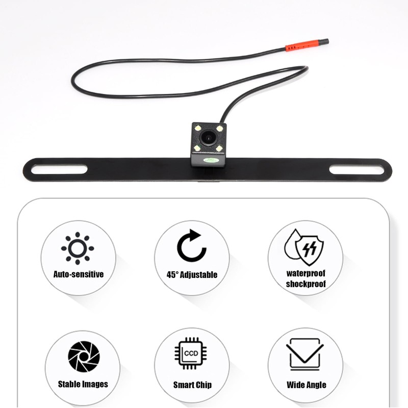 Peojek Backup Camera with Monitor Kit, 4.3 inch Rear View