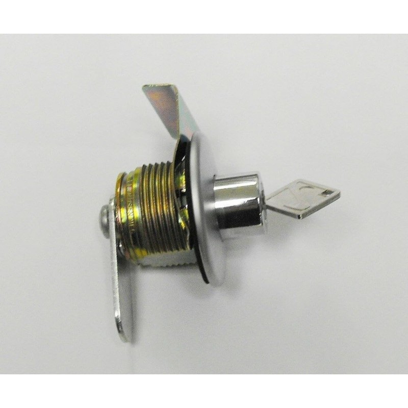 Adrian Steel 28333-0, Push Button Lock Cylinder Assembly & Key