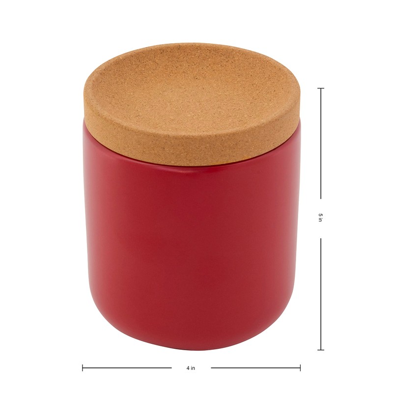 Ceramic and Cork Breathable Garlic Keeper to Allow Air Flor