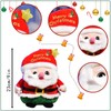 POPOYU Christmas Cuddly Toy Santa Claus, 9 inches/23 cm Santa