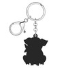 BAMAY Cute Pig Keychain Pink Piggy Gifts for Women Girls