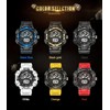Gosasa Men's Digital Analog Watches Military Sports Outdoor Waterproof Wrist
