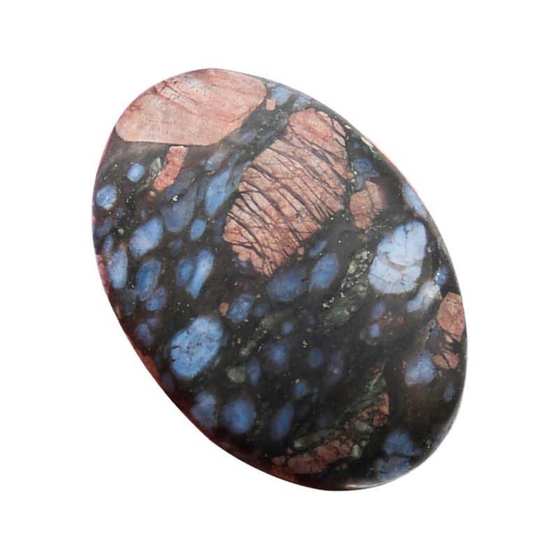 Amphibolite Stone Worry Stone – 1 Piece Amphibolite Crystal Stone