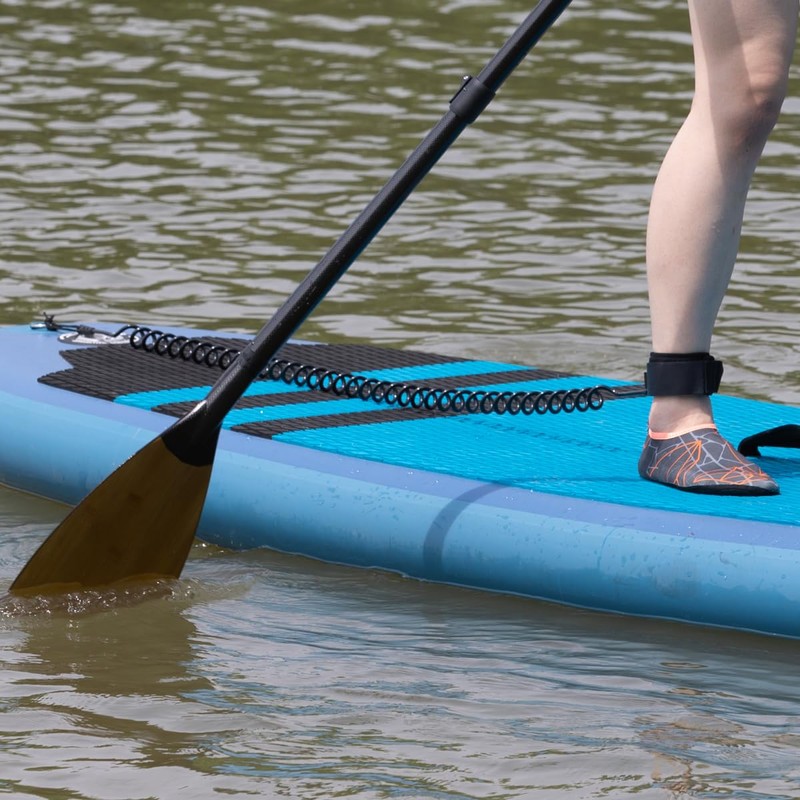 HEYTUR Coiled SUP Leash 10' Surfboard Leash Sup Leg Rope