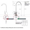 iSpring RO Reverse Osmosis Kitchen Sink Water Filter Faucet Fit