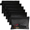 6PCS Small Make up Bag, Portable Mesh Makeup Bag, Travel
