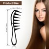 Comb Coarse Wide 2 Piece Curling Comb Set with Handle