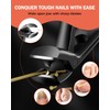 BEZOX Angled Toenail Clippers for Thick Toenails – Long Handle