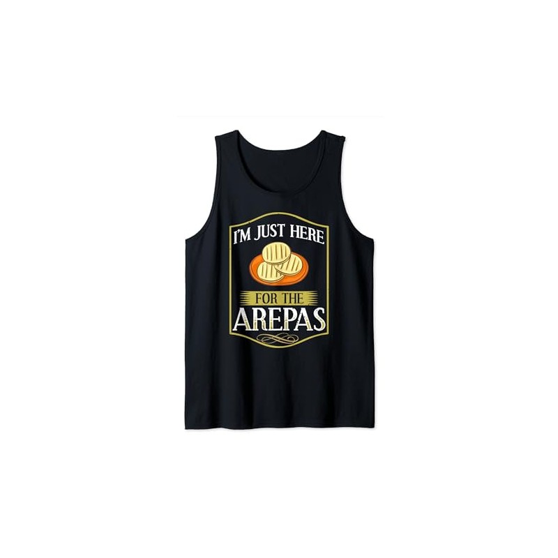 Arepas Essen Lustige Rezept Kolumbianer Gerichte Tank Top