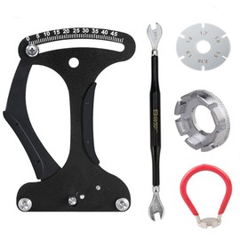 CYBTM Bike Spoke Tension Meter Wrench Tool Kits Wire Tension Adjustment Indicator Calibration Wheel Correction Gauge Tool