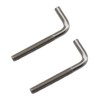 (2 Pieces) M12x200mm L Shape Foundation Bolts 304 Stainless Steel