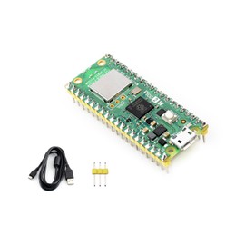 Pre-soldered Pico 2 W Microcontroller Board Based on Raspberry Pi RP2350 Chip, Adopts Dual-core & Dual-Architecture Design, Support WiFi 4 Wireless and Bluetooth 5.2