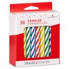 American Greetings Birthday Candles, Large Multicolored Spiral (36-Count)