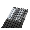 Davis & Waddell DAS0014 Chopsticks Set/4 Pairs, Bamboo/Black/White